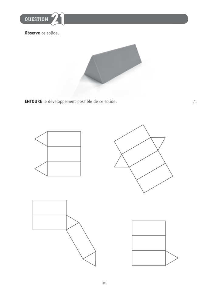 Exercice du questionnaire CEB 2026 Tronc commun, page 34