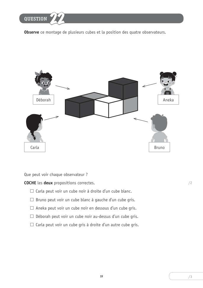 Exercice du questionnaire CEB 2026 Tronc commun, page 35