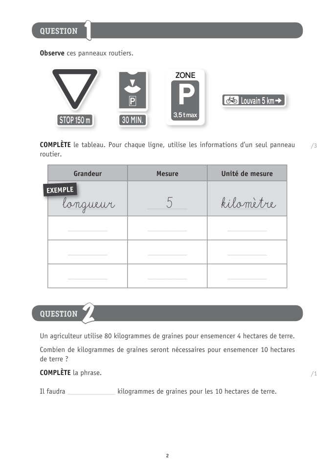 Exercice du questionnaire CEB 2026 Tronc commun, page 38