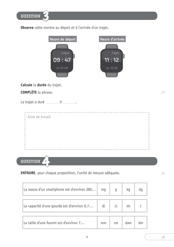 Exercice du questionnaire CEB 2026 Tronc commun, page 39