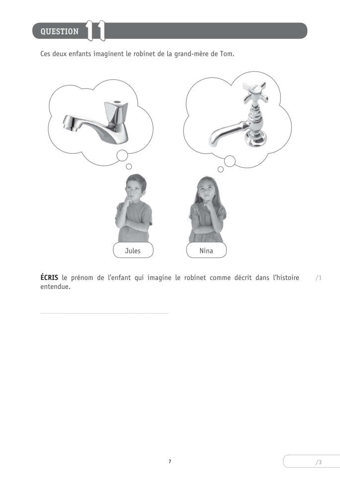 Exercice du questionnaire CEB 2026 Tronc commun, page 7